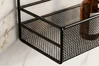 NOVS RACKS Premium Straight Shower Shelf